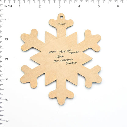 Elvis Torres San Ildefonso Cutout Wood Pins-Indian Pueblo Store