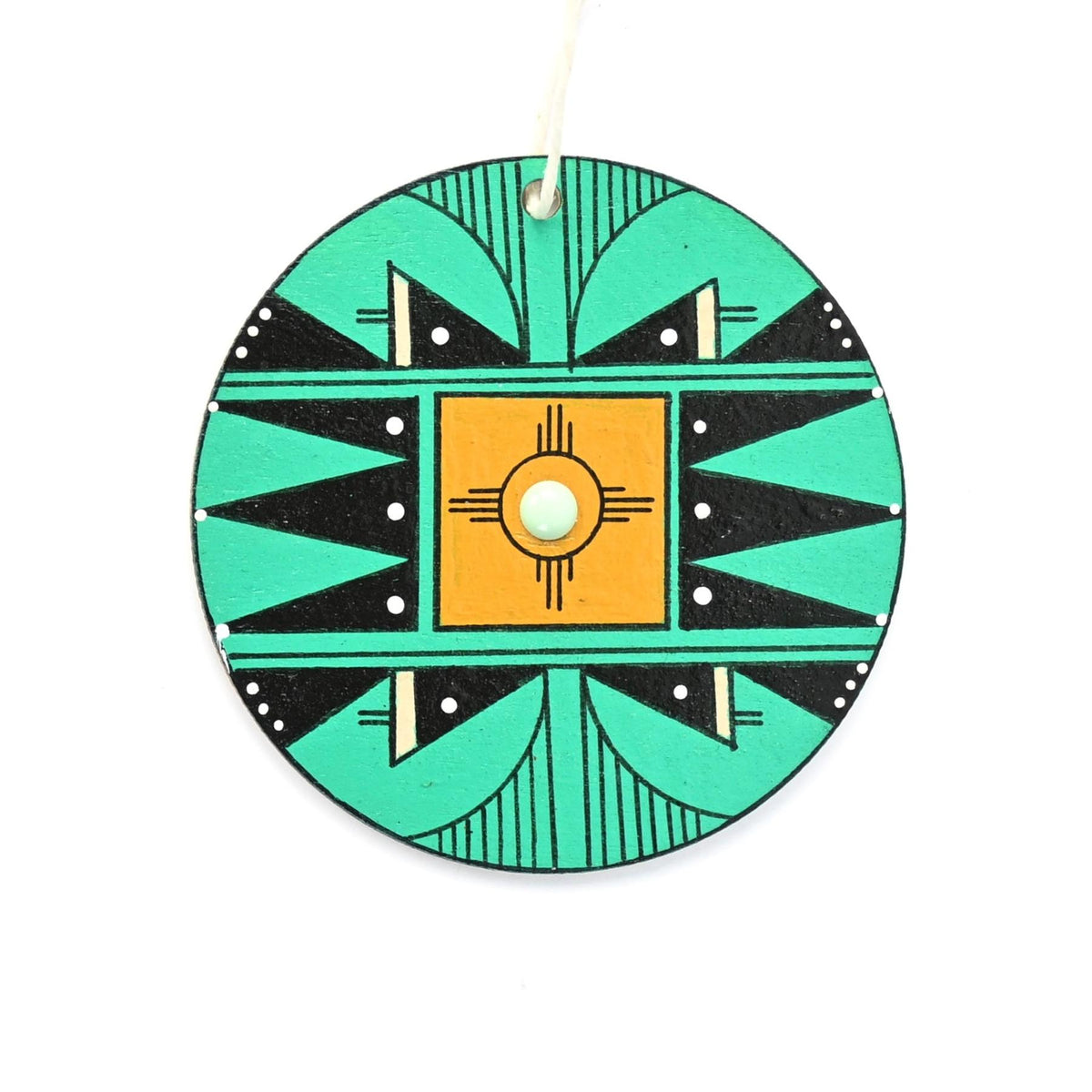 Elvis Torres San Ildefonso Cutout Wood Pins-Indian Pueblo Store