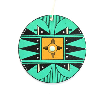 Elvis Torres San Ildefonso Cutout Wood Pins-Indian Pueblo Store
