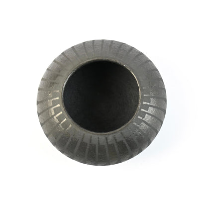 Johnny Cruz San Ildefonso Small Micaceous Feather Bowl-Indian Pueblo Store