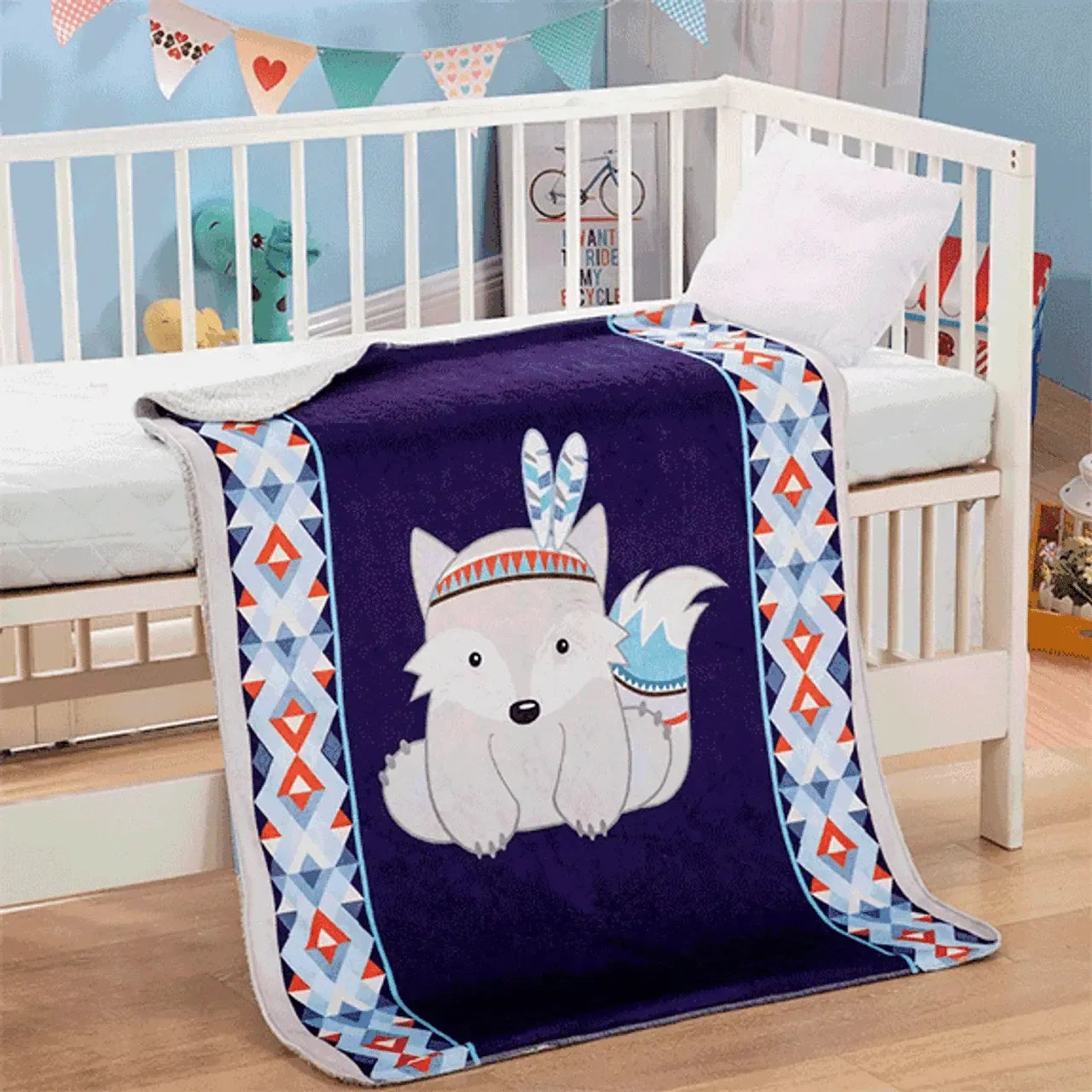 Teddy Back Pack and Blanket Gift Set-Indian Pueblo Store