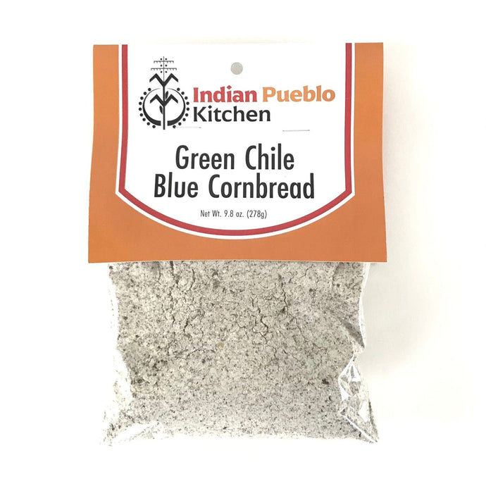 Green Chile Blue Cornbread Mix-Indian Pueblo Store