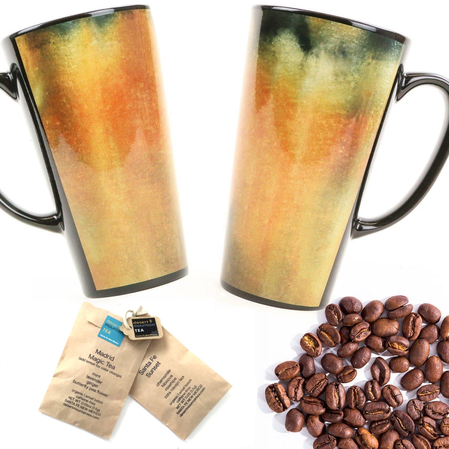Martha Romero Pueblo Morning Two Mug Gift Set-Indian Pueblo Store