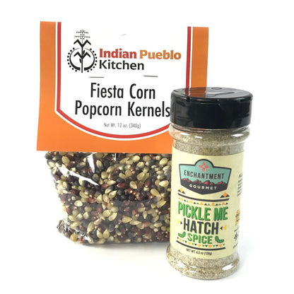 Pickle Me Hatch Popcorn Gift Set Bundle-Indian Pueblo Store