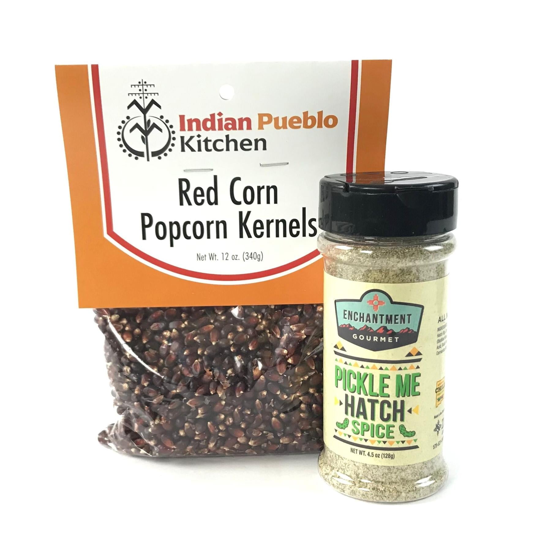Pickle Me Hatch Popcorn Gift Set Bundle-Indian Pueblo Store