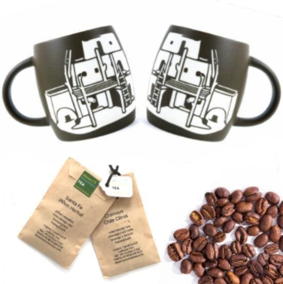 Pueblo Dwelling Pueblo Morning Duo-Indian Pueblo Store