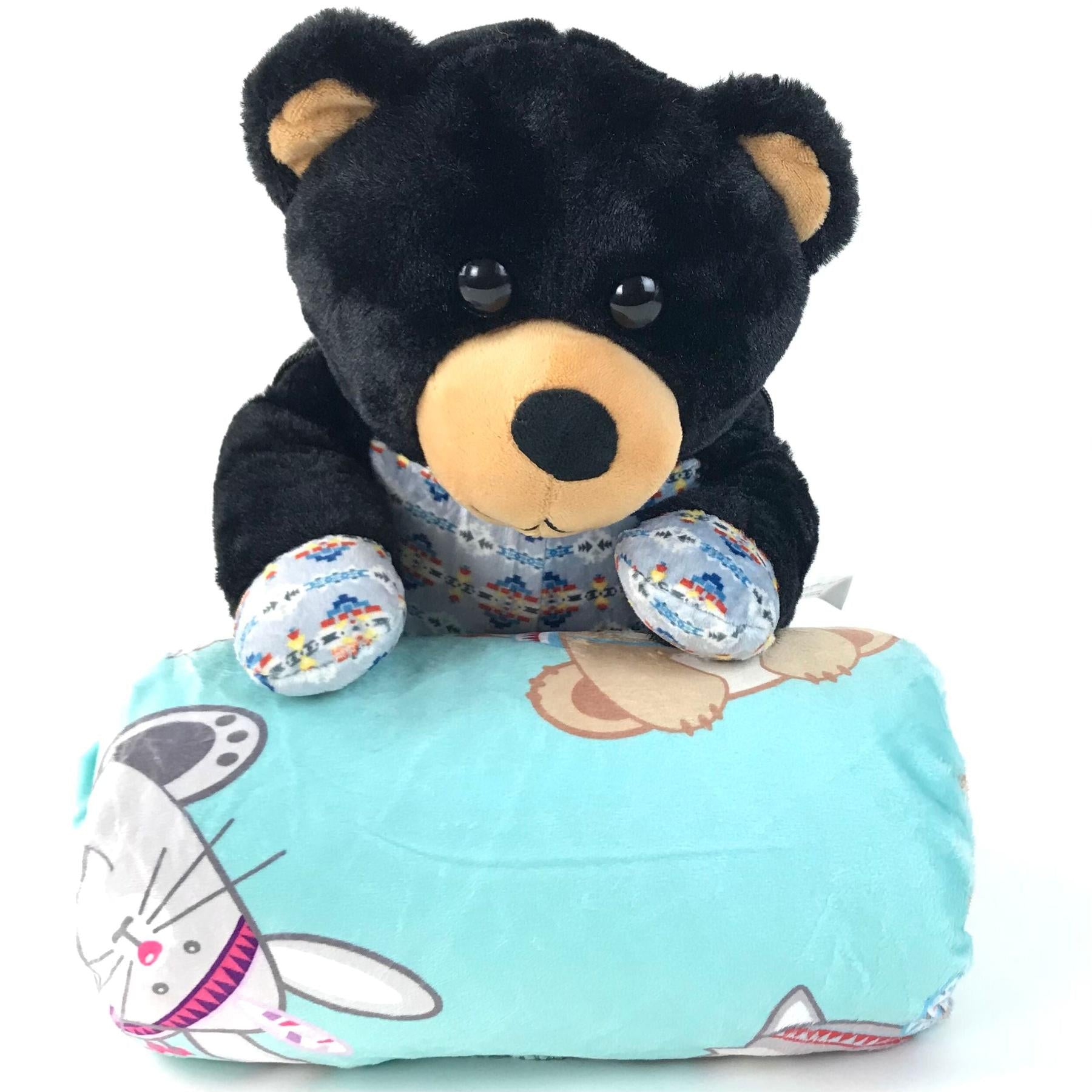Teddy Back Pack and Blanket Gift Set-Indian Pueblo Store