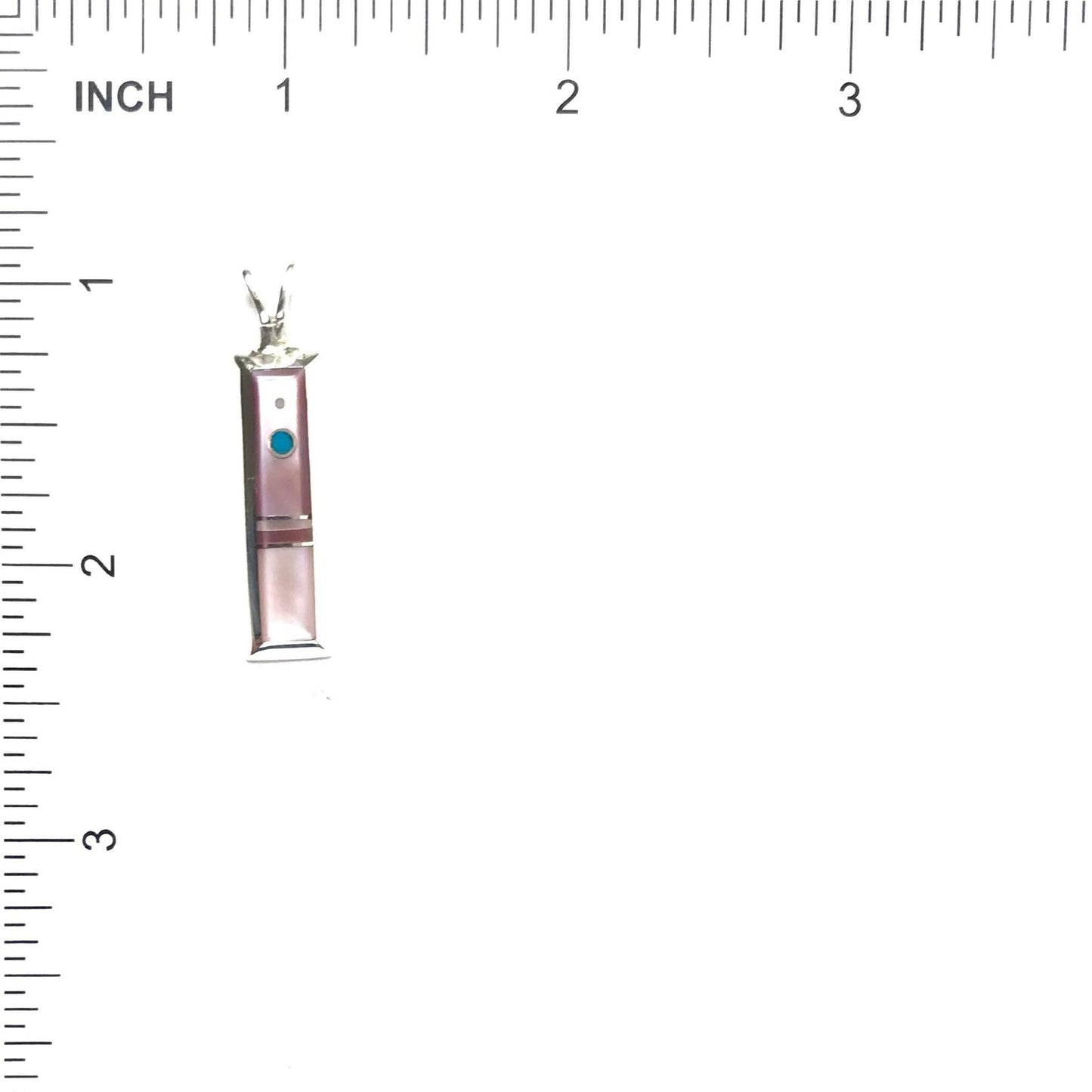 Veronica Benally Pink Mother of Pearl Earring and Pendant Set-Indian Pueblo Store