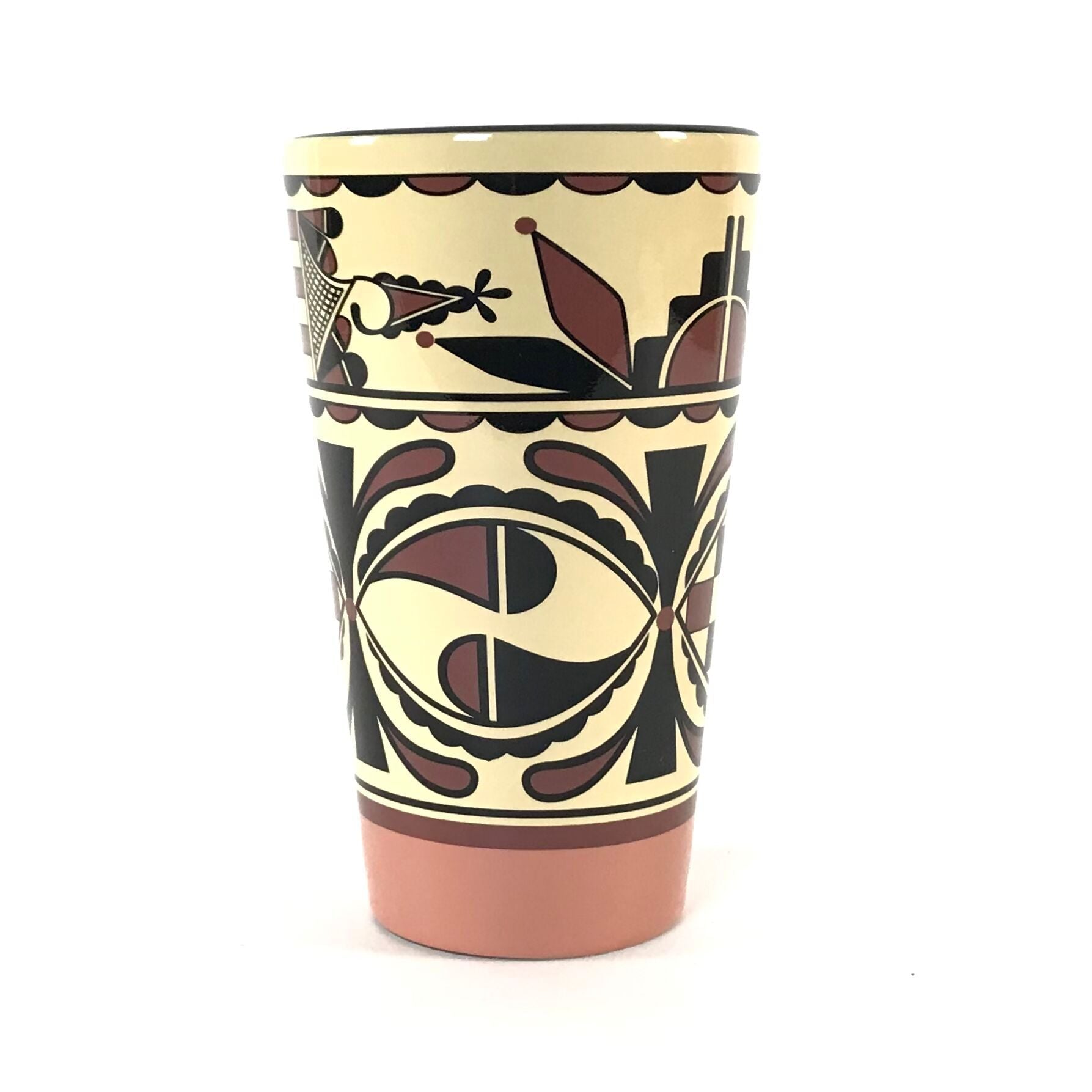 Wesley Vigil Pueblo Moring Two Mug Gift Basket-Indian Pueblo Store