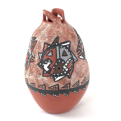 Felicia Fragua Curley Four Direction Vase-Indian Pueblo Store