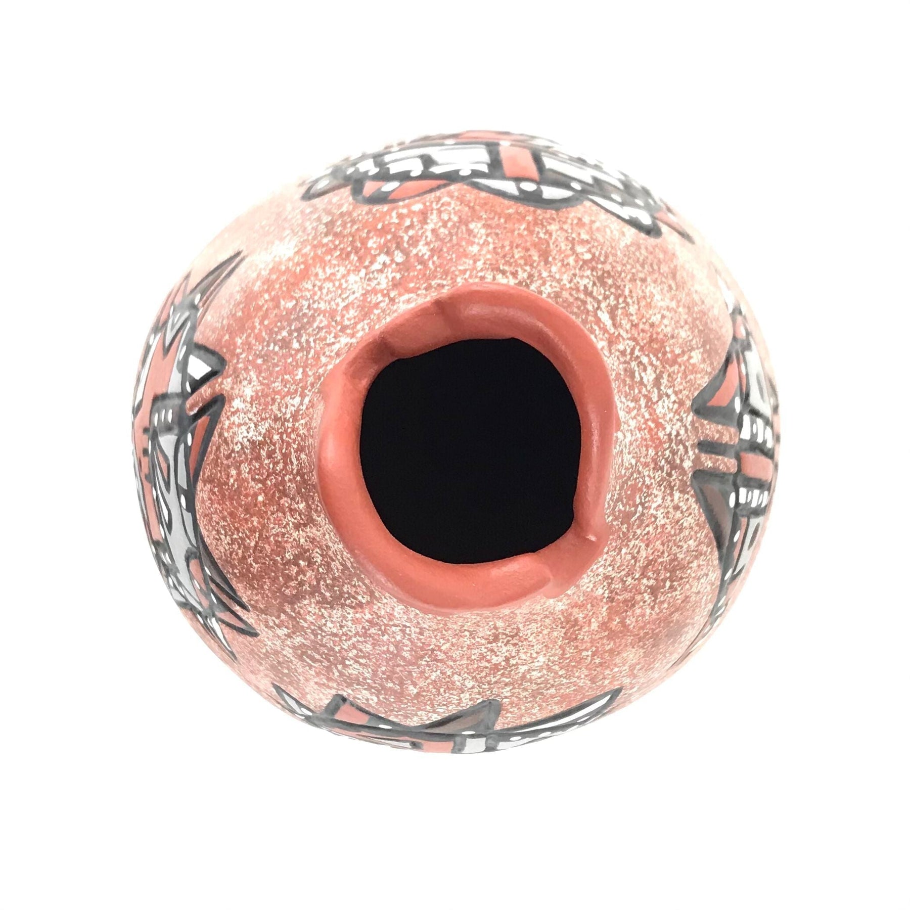 Felicia Fragua Curley Four Direction Vase-Indian Pueblo Store