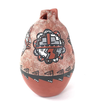 Felicia Fragua Curley Four Direction Vase-Indian Pueblo Store