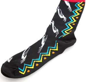 Ace USA Kokopelli Parade Native Design Socks - Shumakolowa Native Arts
