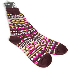 Load image into Gallery viewer, Ace USA Southwest Bunkhouse Native Design Socks - Shumakolowa Native Arts
