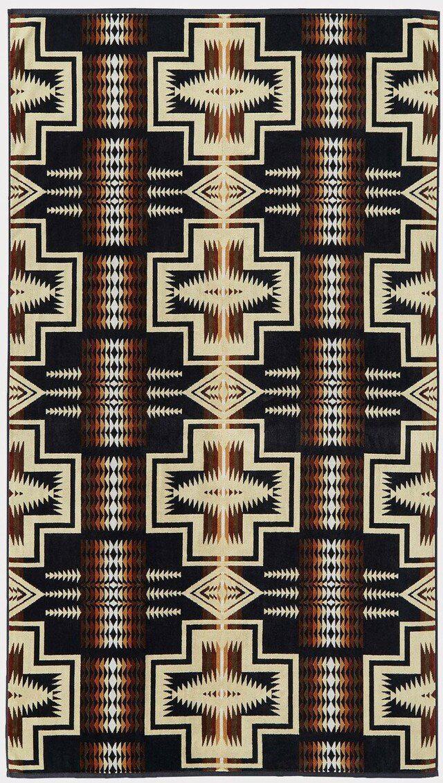 Pendleton Spa Towel Harding Oxford-Indian Pueblo Store