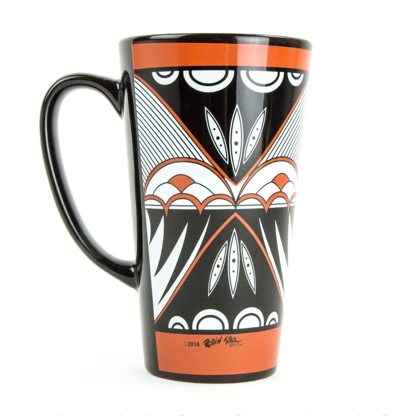 Robin Teller Pueblo Pottery Mug - Shumakolowa Native Arts