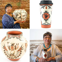 Load image into Gallery viewer, Elizabeth Medina Pueblo Pottery Mug
