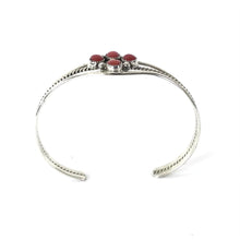Load image into Gallery viewer, Apple Coral Cluster Bracelet-Indian Pueblo Store
