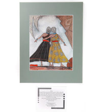 Load image into Gallery viewer, Michelle Tsosie Sisneros &quot;Two Sisters Back&quot; Print-Indian Pueblo Store
