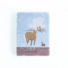Load image into Gallery viewer, I.P.C.C Mural Magnet &quot;Horses&quot; by Bob Chavez - Shumakolowa Native Arts

