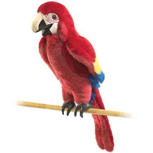 Load image into Gallery viewer, Scarlet Macaw Hand Puppet-Indian Pueblo Store
