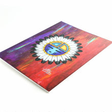Load image into Gallery viewer, Duane Koyawena Sunface Red Print - Shumakolowa Native Arts
