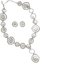 Load image into Gallery viewer, Harold Joe Navajo Stamp Concho Necklace - Shumakolowa Native Arts
