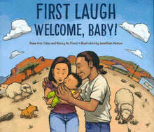 Load image into Gallery viewer, First Laugh: Welcome Baby!-Indian Pueblo Store
