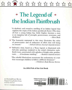 The Legend of the Indian Paintbrush-Indian Pueblo Store