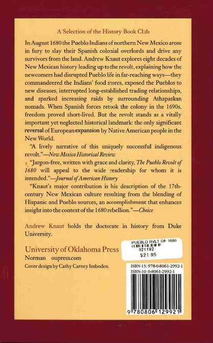 The Pueblo Revolt of 1680: Conquest and Resistance in Seventeenth-Century New Mexico-Indian Pueblo Store