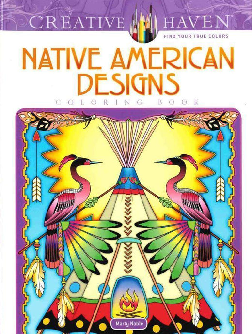 Native American Designs: Coloring Book-Indian Pueblo Store