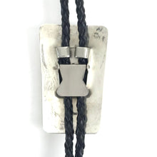 Load image into Gallery viewer, Wallace Reyes Coral Stamp Bolo Tie-Indian Pueblo Store
