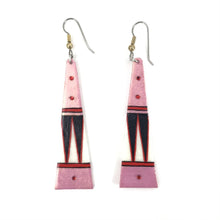 Load image into Gallery viewer, Dominic Arquero Teepee Rawhide Earrings-Indian Pueblo Store
