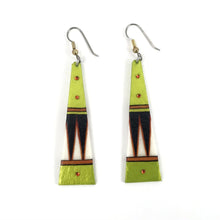 Load image into Gallery viewer, Dominic Arquero Teepee Rawhide Earrings-Indian Pueblo Store

