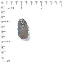 Load image into Gallery viewer, Lyolita Tsatte Turquoise Leaf Pendant-Indian Pueblo Store
