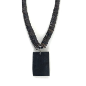 Joe and Marilyn Pacheco Mosaic Pendant Necklace-Indian Pueblo Store