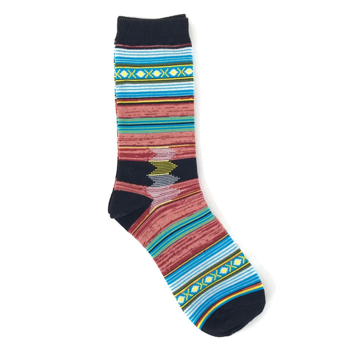 Variegated Blanket Design Sock-Indian Pueblo Store