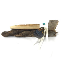Load image into Gallery viewer, Dean Johnson Stone Peace Pipe-Indian Pueblo Store
