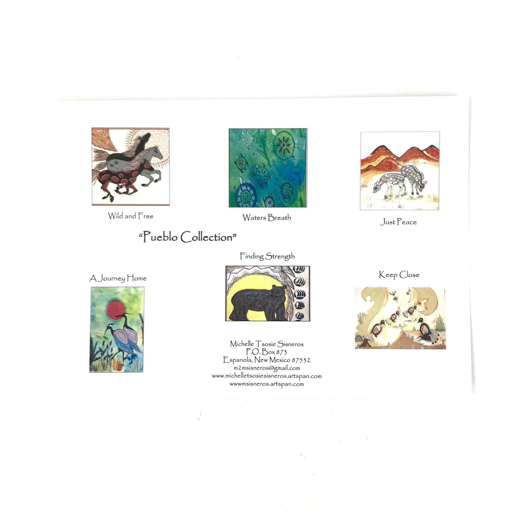 Michelle Tsosie Sisneros Pueblo Collection Card Set-Indian Pueblo Store
