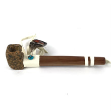 Load image into Gallery viewer, Dean Johnson Small Peace Pipe-Indian Pueblo Store
