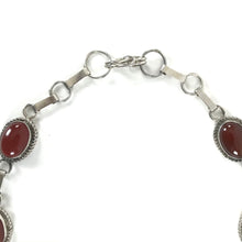 Load image into Gallery viewer, John Aguilar Carnelian Link Necklace-Indian Pueblo Store
