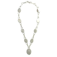 Load image into Gallery viewer, John Aguilar Mother of Pearl Necklace and Earring Set-Indian Pueblo Store
