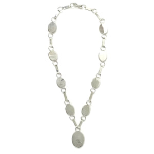 John Aguilar Mother of Pearl Necklace and Earring Set-Indian Pueblo Store