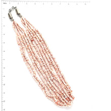 Load image into Gallery viewer, John Aquilar 5-Strand Pink Oyster Shell Necklace-Indian Pueblo Store
