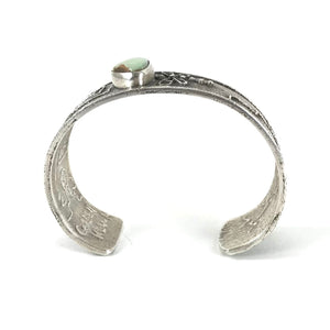 Cordell Pajarito Tufa Cast Royston Butterfly Bracelet-Indian Pueblo Store