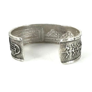 Cordell Pajarito Tufa Cast Royston Butterfly Bracelet-Indian Pueblo Store