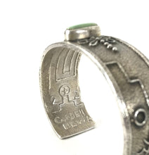 Load image into Gallery viewer, Cordell Pajarito Tufa Cast Royston Butterfly Bracelet-Indian Pueblo Store
