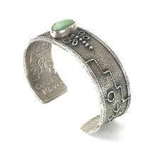 Load image into Gallery viewer, Cordell Pajarito Tufa Cast Royston Butterfly Bracelet-Indian Pueblo Store
