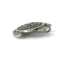 Load image into Gallery viewer, Tristan Noah Pajarito Tufa Cast Turtle Pin/Pendant-Indian Pueblo Store
