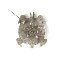 Load image into Gallery viewer, Tristan Noah Pajarito Tufa Cast Turtle Pin/Pendant-Indian Pueblo Store
